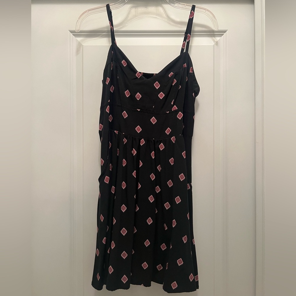 Express black mini dress